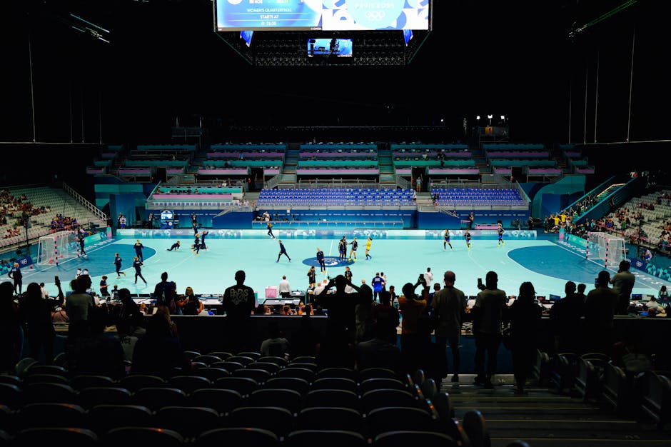 Ungdomar samlade under ett aktivitetspass